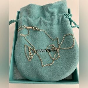 Tiffany & Co. 18” inch Silver Delicate Chain